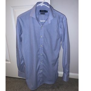 Ralph Lauren Blue Dress Shirt Men’s Medium